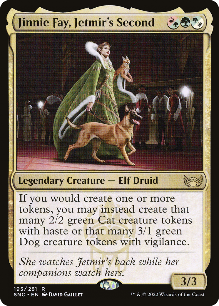 Jinnie Fay, Jetmir's Second (SNC-195) - Streets of New Capenna