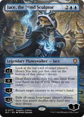 Jace, the Mind Sculptor (Borderless) (BLC-075) - Bloomburrow Commander