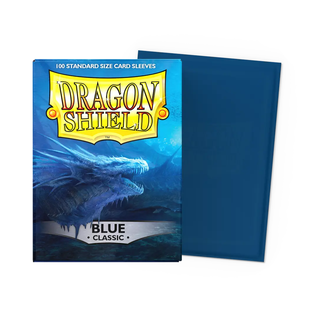 Dragon Shield: Classic - Blue - Standard Size - 100 Sleeves