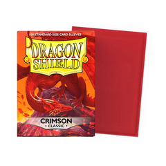 Dragon Shield: Classic - Crimson - Standard Size - 100 Sleeves