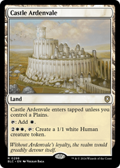 Castle Ardenvale (BLC-298) - Bloomburrow Commander