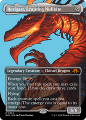Herigast, Erupting Nullkite (Borderless) (MH3-362) - Modern Horizons 3 Foil