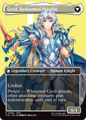 Cecil, Dark Knight (Borderless) (FIN-380) - FINAL FANTASY Foil