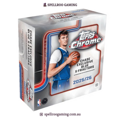 Topps: NAB Basketball Chrome 2025-2026 Mega Box - English