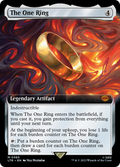 The One Ring (Extended Art) (LTR-380) - The Lord of the Rings: Tales of Middle-earth: (Extended Art) Foil