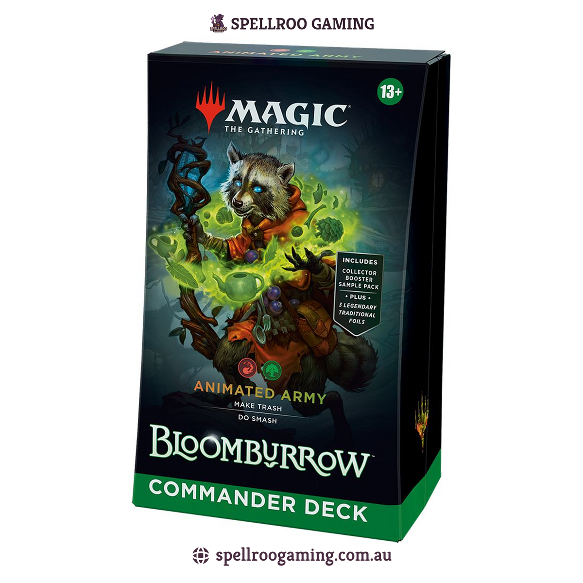 Magic: The Gathering: Bloomburrow - Bloomburrow Animated Army Commander Deck - English