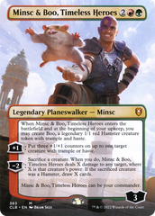 Minsc & Boo, Timeless Heroes (Borderless) (CLB-363) - Commander Legends: Battle for Baldur's Gate