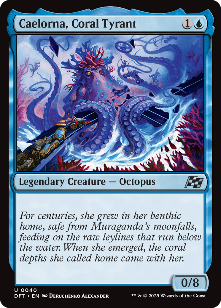 Caelorna, Coral Tyrant (DFT-040) - Aetherdrift Foil