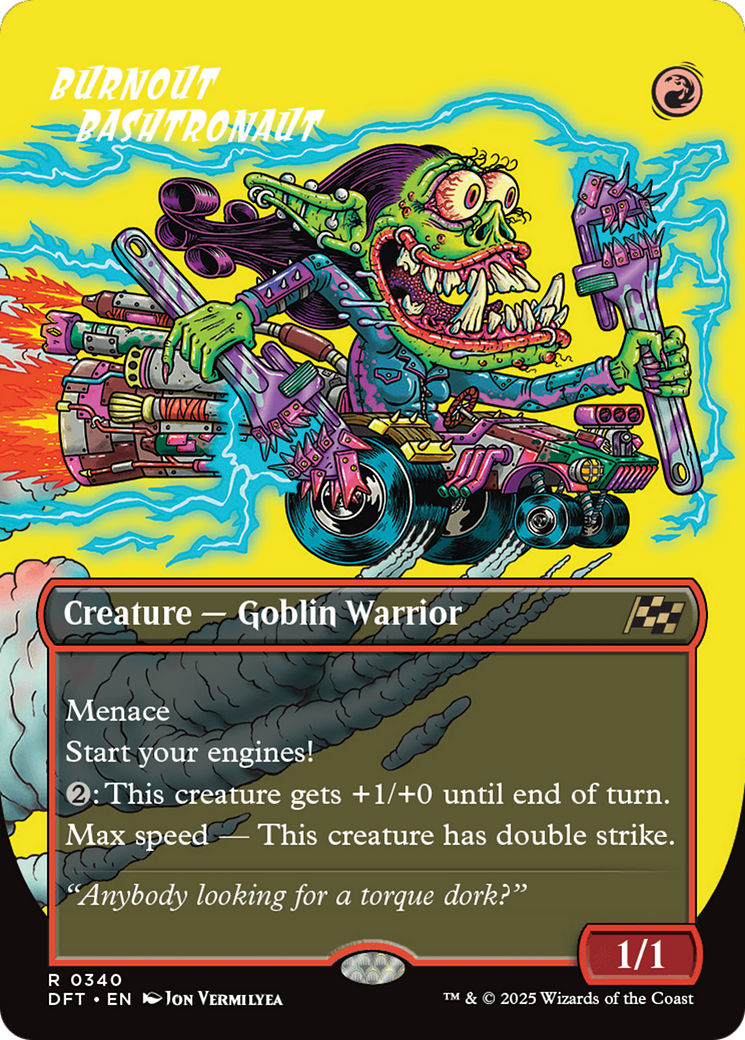 Burnout Bashtronaut (Borderless) (DFT-340) - Aetherdrift