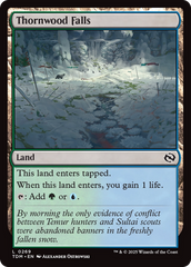 Thornwood Falls (TDM-269) - Tarkir: Dragonstorm Foil
