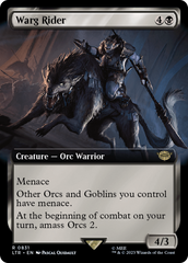Warg Rider (Extended Art) (LTR-831) - The Lord of the Rings: Tales of Middle-earth: (Extended Art)