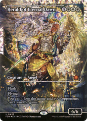 Herald of Eternal Dawn (Showcase) (Fracture Foil) (FDN-433) - Foundations: (Showcase) Foil