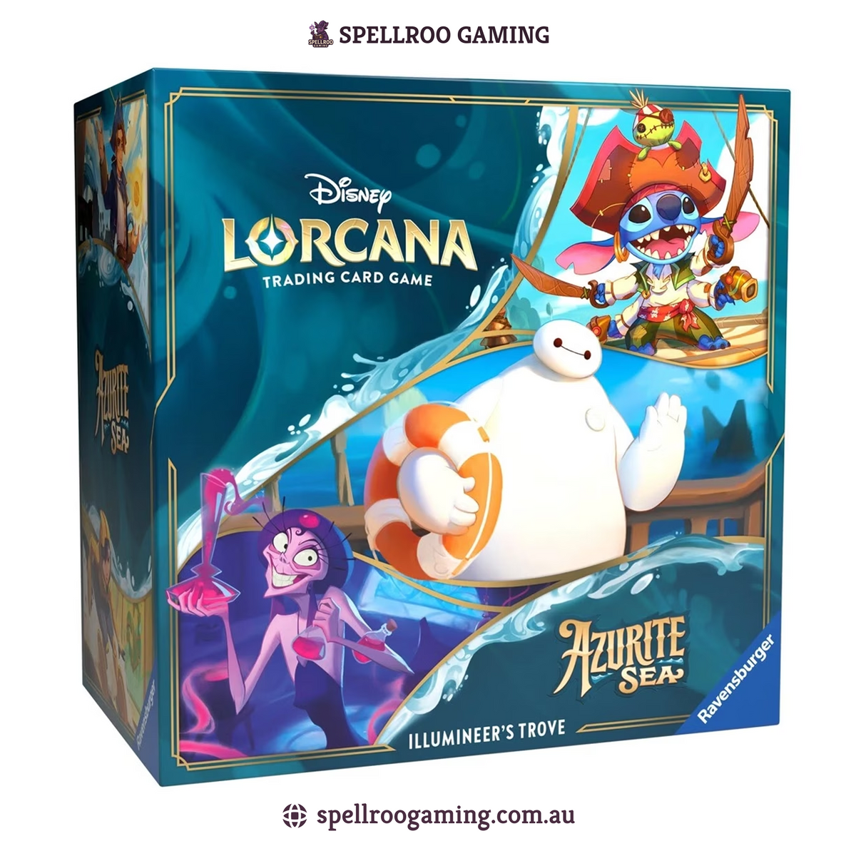 Disney Lorcana TCG: Set 6 - Azurite Sea - Illumineer’s Trove - English