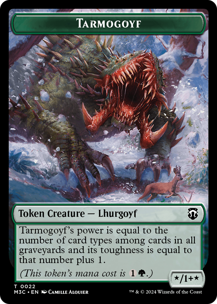 Tarmogoyf (TM3C-022) - Modern Horizons 3 Commander Tokens Foil