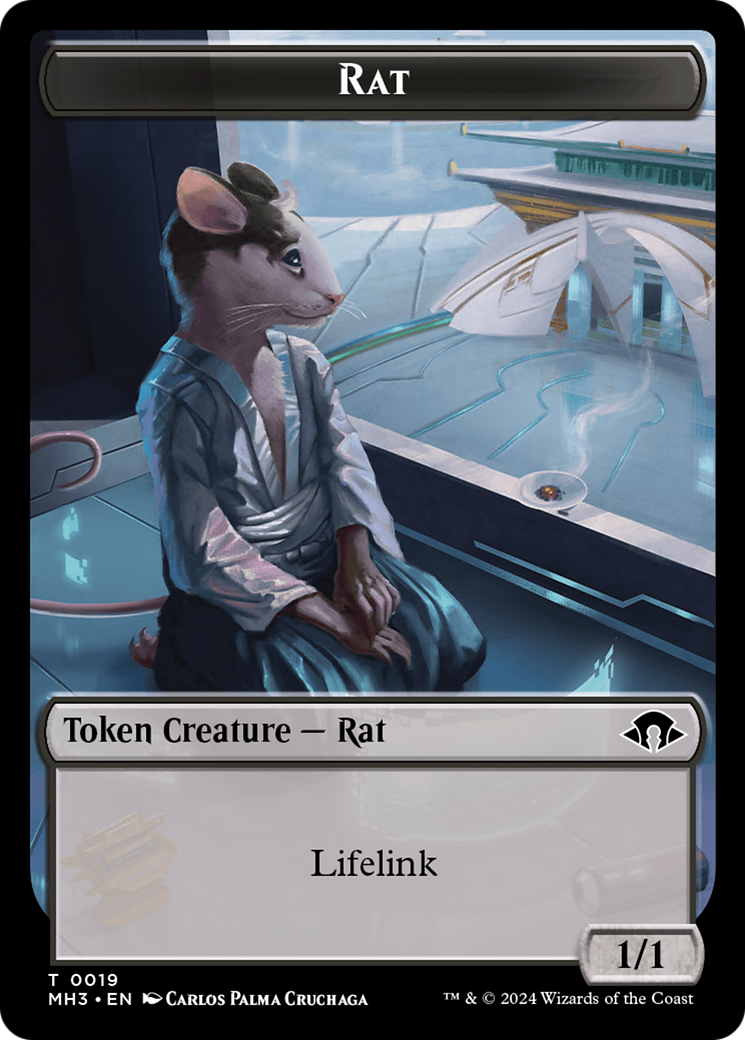 Rat (TMH3-019) - Modern Horizons 3 Tokens