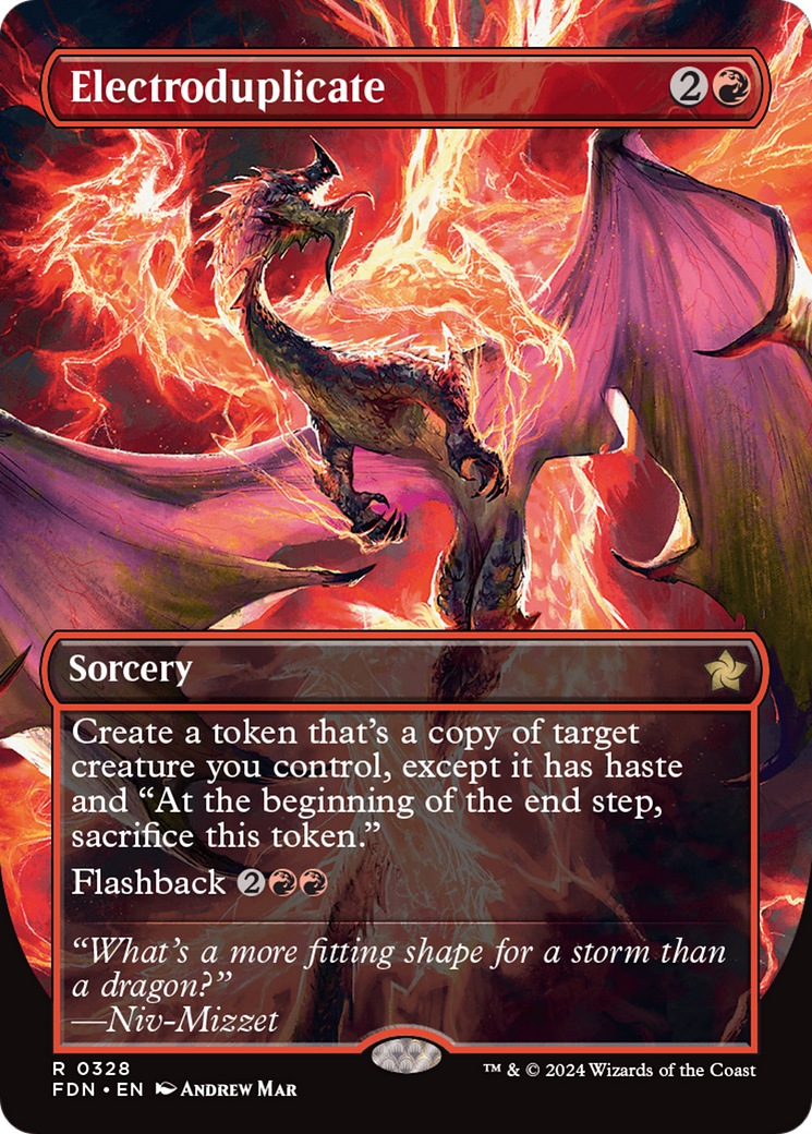 Electroduplicate (Borderless) (FDN-328) - Foundations Foil