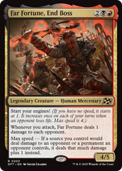 Far Fortune, End Boss (DFT-203) - Aetherdrift Foil