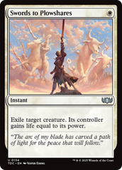 Swords to Plowshares (TDC-134) - Commander: Tarkir: Dragonstorm