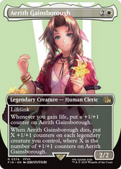 Aerith Gainsborough (Borderless) (FIN-374) - FINAL FANTASY Foil