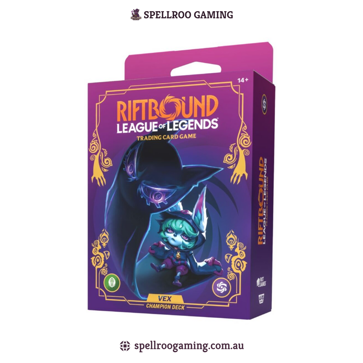 Riftbound: League of Legends TCG: Set 3 - Unleashed Vex Champion Deck – English