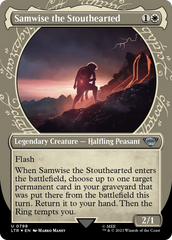 Samwise the Stouthearted (Showcase) (Surge Foil) (LTR-798) - The Lord of the Rings: Tales of Middle-earth: (Showcase) (Borderless) Foil
