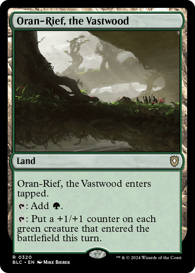 Oran-Rief, the Vastwood (BLC-320) - Bloomburrow Commander