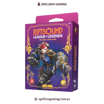 Riftbound: League of Legends TCG: Set 3 - Unleashed Vi Champion Deck – English