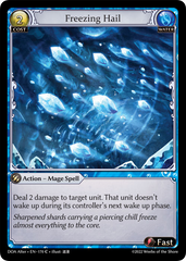 Grand Archive TCG: Freezing Hail - EN-170 (Dawn of Ashes, C)