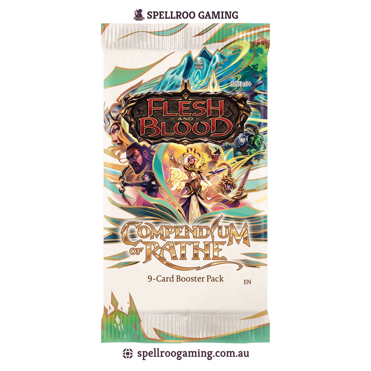 Flesh and Blood TCG: Compendium of Rathe - Compendium of Rathe Booster Pack - English