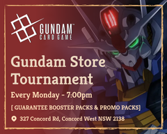 Gundam TCG Card Game Weekly Store Tournament Ticket (DO NOT BUY IT INDIVIDUALLY)