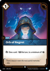 Riftbound: League of Legends TCG: Orb of Regret - EN - OGN-090/298 (Origins, C)
