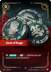 Riftbound: League of Legends TCG: Seal of Rage - EN - OGN-040/298 (Origins, E)