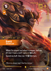 Riftbound: League of Legends TCG: Sett, Brawler - EN - OGN-164a/298 (Origins, S)