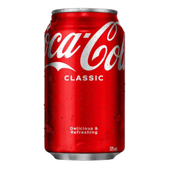 Coca-Cola Classic Soft Drink 375mL