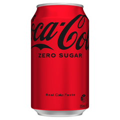 Coca-Cola Zero Sugar Soft Drink 375mL