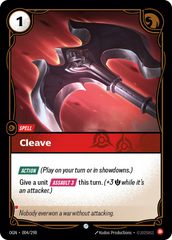 Riftbound: League of Legends TCG: Cleave - EN - OGN-004/298 (Origins, C)
