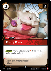 Riftbound: League of Legends TCG: Pouty Poro - EN - OGN-013/298 (Origins, C)