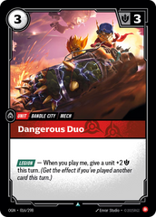 Riftbound: League of Legends TCG: Dangerous Duo - EN - OGN-016/298 (Origins, UC)