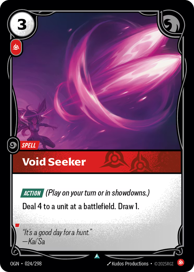 Riftbound: League of Legends TCG: Void Seeker - EN - OGN-024/298 (Origins, UC)