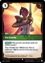 Riftbound: League of Legends TCG: En Garde - EN - OGN-046/298 (Origins, C)