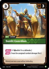 Riftbound: League of Legends TCG: Sunlit Guardian - EN - OGN-054/298 (Origins, C)