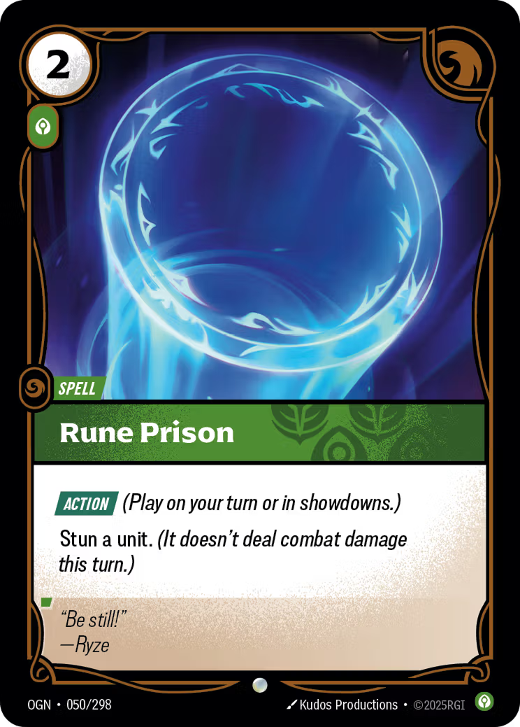 Riftbound: League of Legends TCG: Rune Prison - EN - OGN-050/298 (Origins, C)
