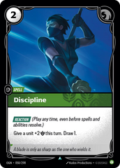 Riftbound: League of Legends TCG: Discipline - EN - OGN-058/298 (Origins, UC)