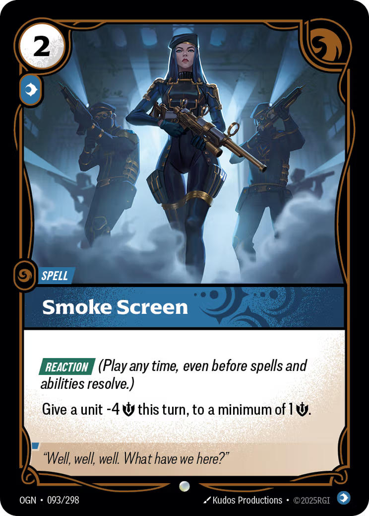 Riftbound: League of Legends TCG: Smoke Screen - EN - OGN-093/298 (Origins, C)