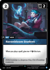 Riftbound: League of Legends TCG: Ravenbloom Student - EN - OGN-103/298 (Origins, UC)