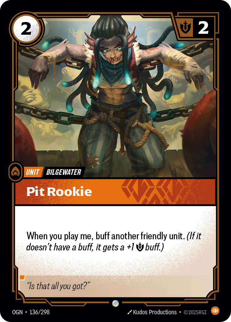 Riftbound: League of Legends TCG: Pit Rookie - EN - OGN-136/298 (Origins, C)