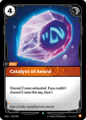 Riftbound: League of Legends TCG: Catalyst of Aeons - EN - OGN-138/298 (Origins, UC)