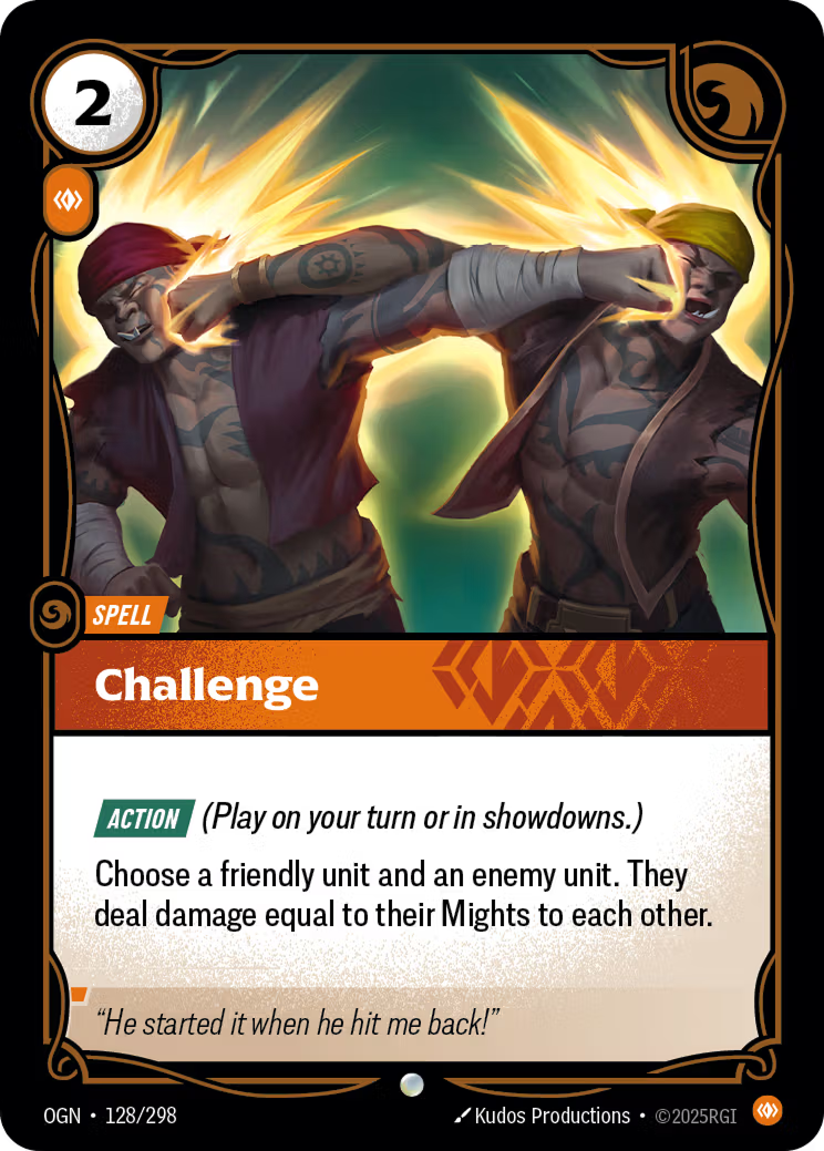Riftbound: League of Legends TCG: Challenge - EN - OGN-128/298 (Origins, C)