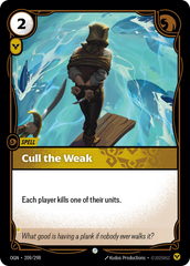Riftbound: League of Legends TCG: Cull the Weak - EN - OGN-209/298 (Origins, C)