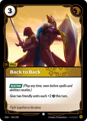 Riftbound: League of Legends TCG: Back to Back - EN - OGN-206/298 (Origins, C)